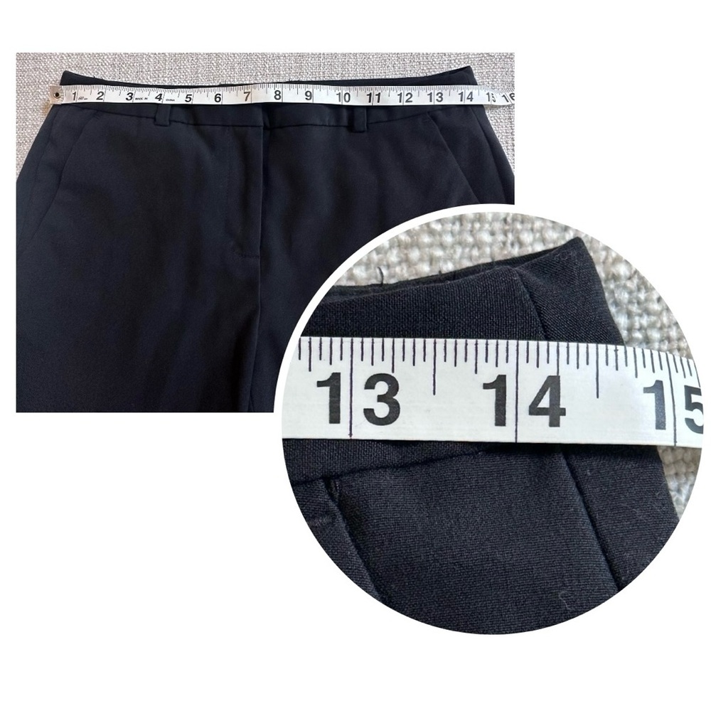 ELLEN TRACY Black Dress Pants Trousers Suit Separate Office Professional Wmns 2 - Picture 9 of 13